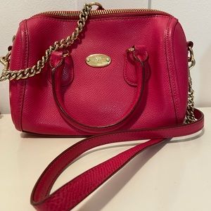 Coach small pink purse